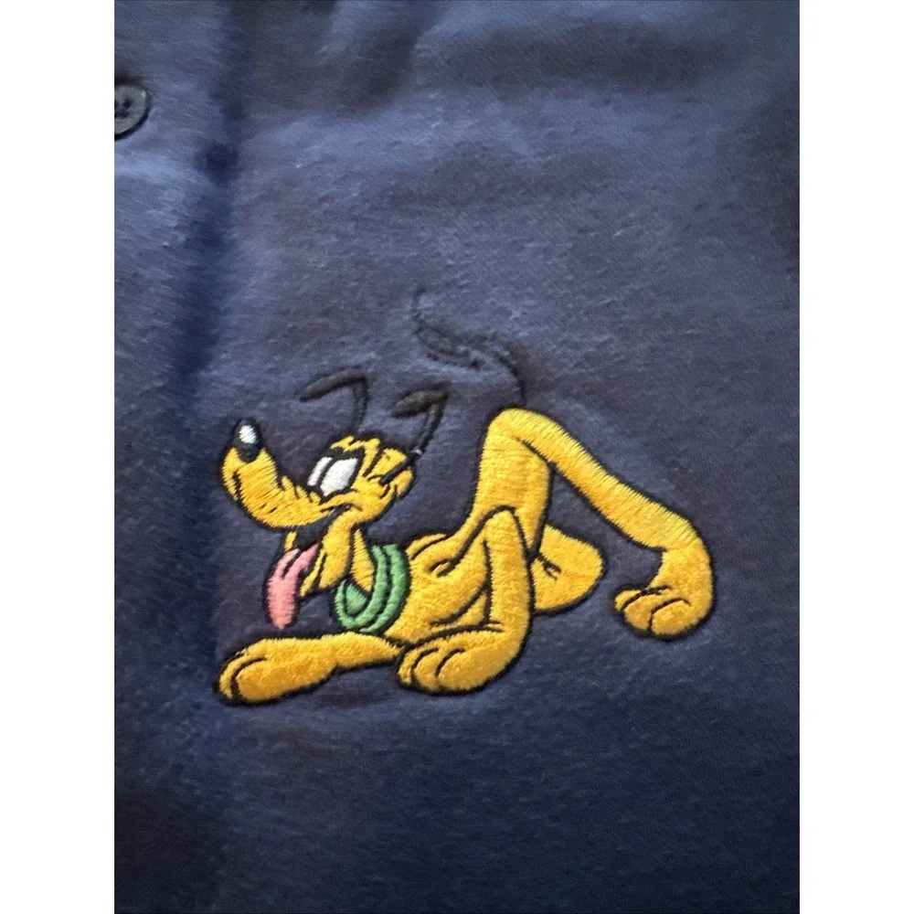 Vintage Mickey Disney World Outfit Romper One Piece Disney Store Baby 18M Navy